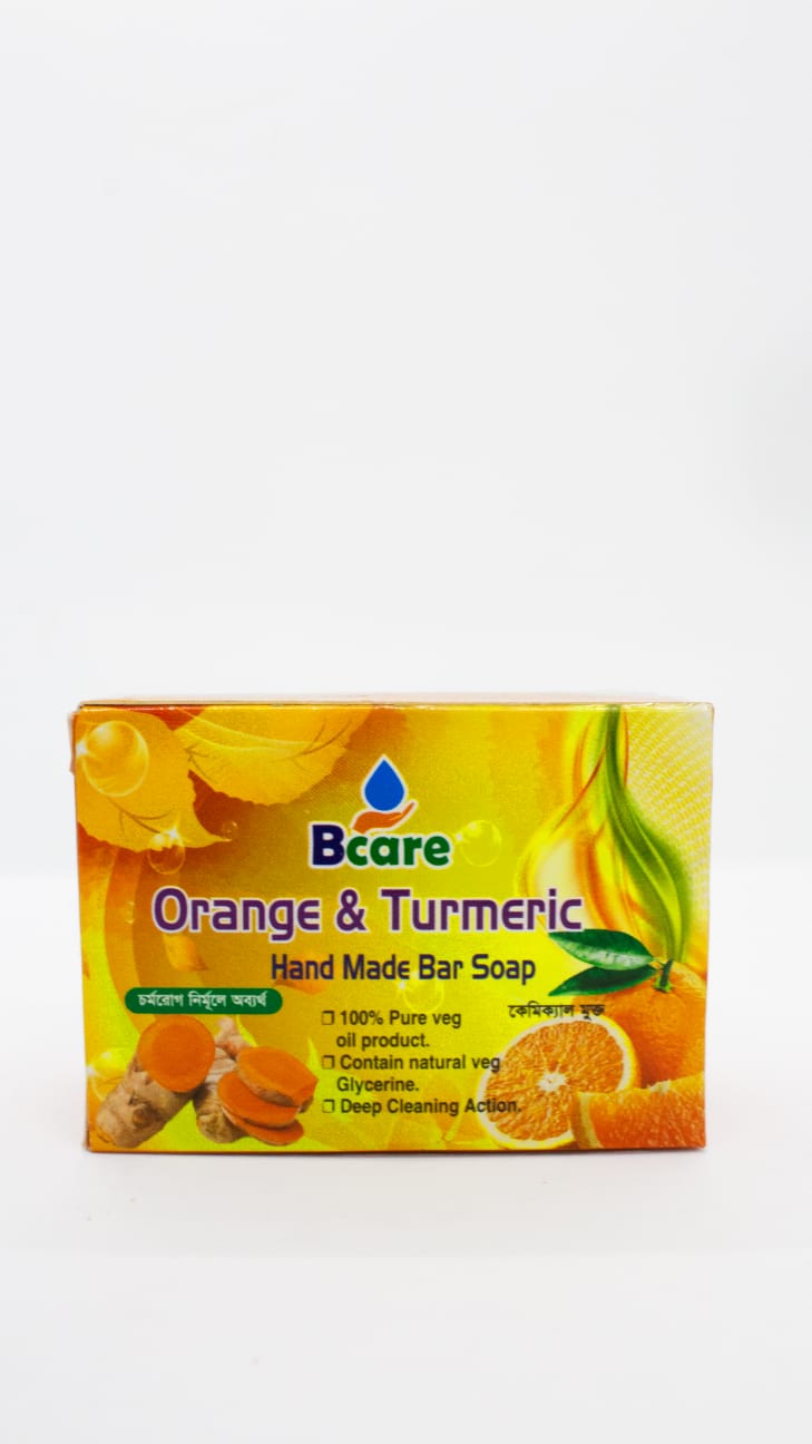 B-Care Orange & Turmeric Soap