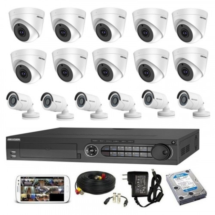 Dahua 16 Pcs CCTV Camera Full Package