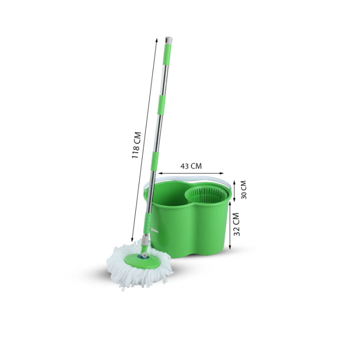 Magic Clean Bucket Parrot Green