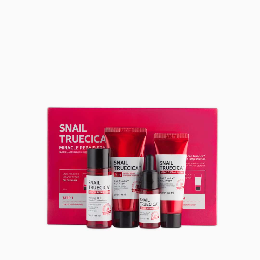 Some by mi snail truecica Miracle Repair Starter Kit – 4pcs