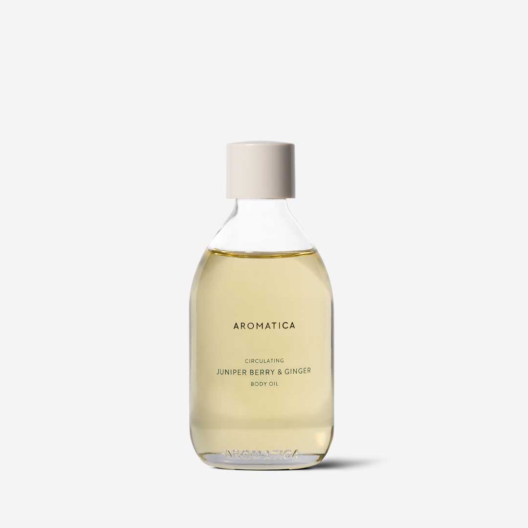 Aromatica Circulating Juniper berry & Ginger Body Oil – 100ml