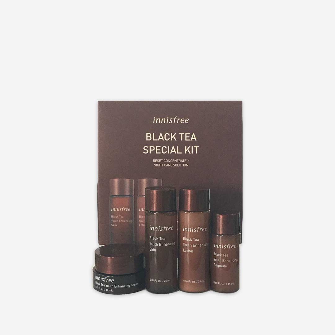 Innisfree Black Tea Special Kit (4 Item)