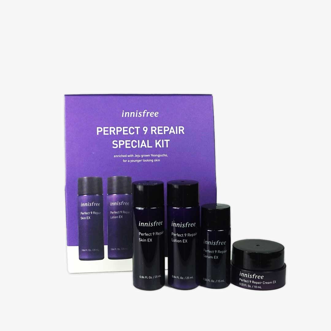 Innisfree Perfect 9 Repair Special Kit (4 Item)