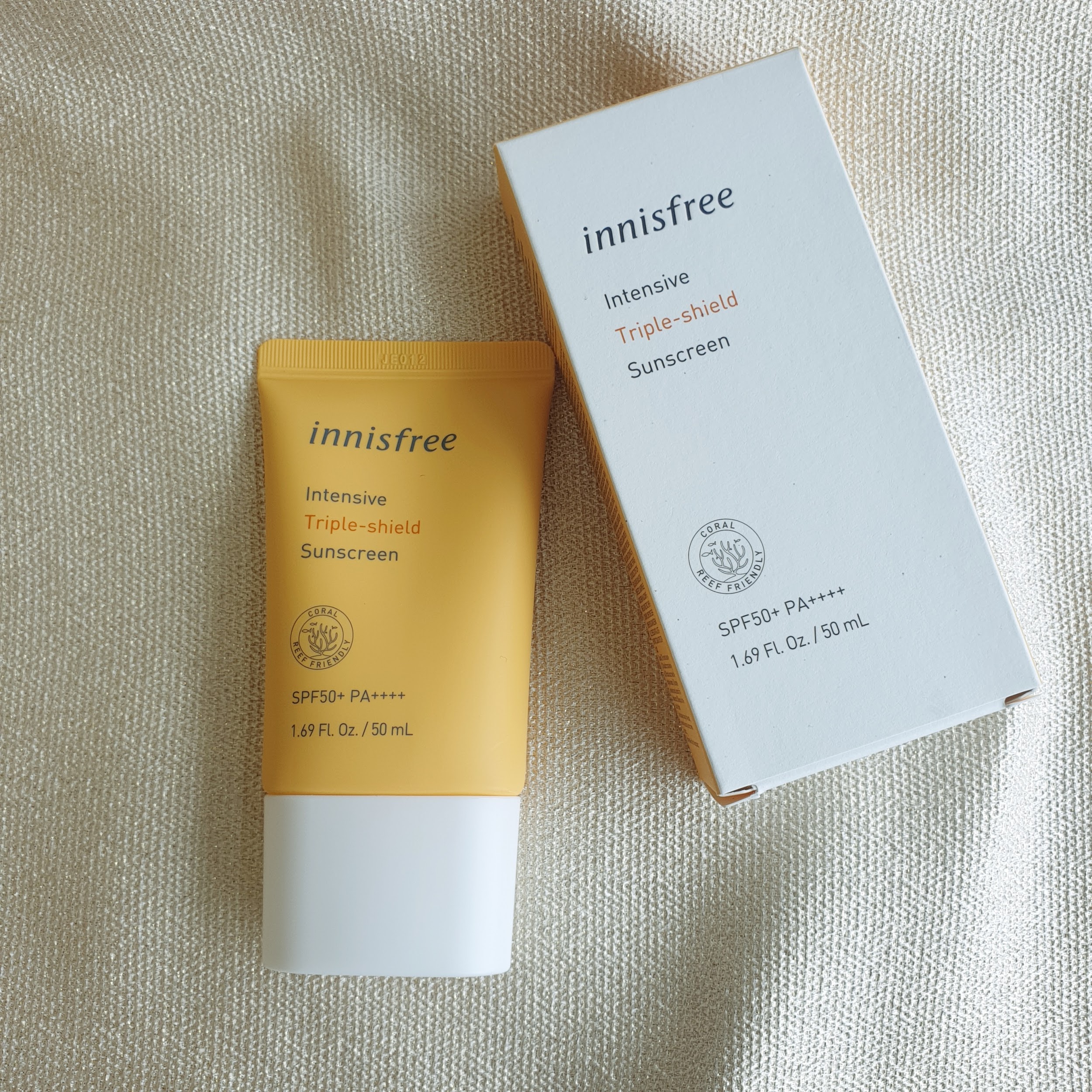 Innisfree Intensive Triple-shield Sunscreen (SPF50+ PA++)-50ml