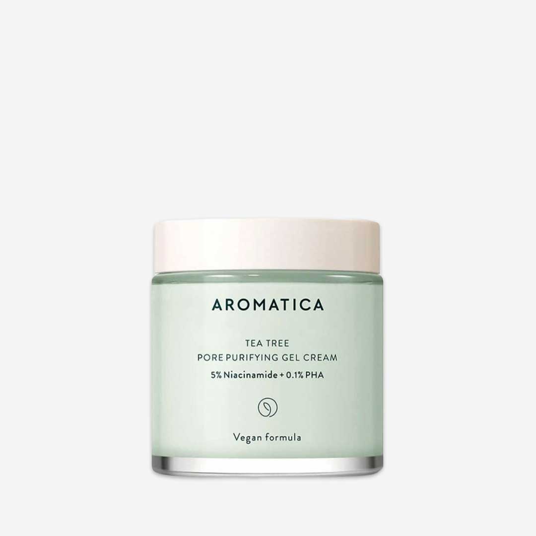 Aromatica Tea Tree Pore Purifying Gel Cream 5% Niacinamide + 0.1% PHA-100ml