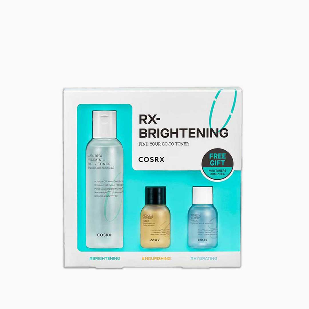 Cosrx Rx-Brightening Find Your Go To Toner Set (3Item)